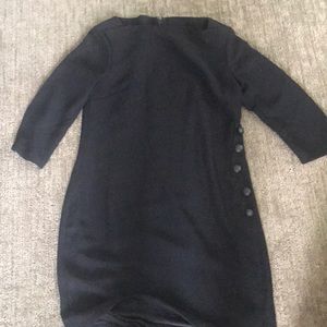 BR black dress. Worn once. Like new